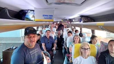 LS: Romaria do TerÃ§o dos Homens da Matriz viajou para o 16Âº Encontro em Aparecida do Note